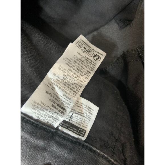 Levis 314 Shaping Straight Jeans Women 32 Grunge Academia Twee Preppy Fall Slit - Picture 9 of 10